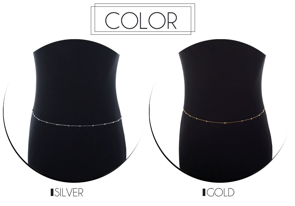 European and American Jewelry Fashion Sexy Beach Dancing Waist Chain