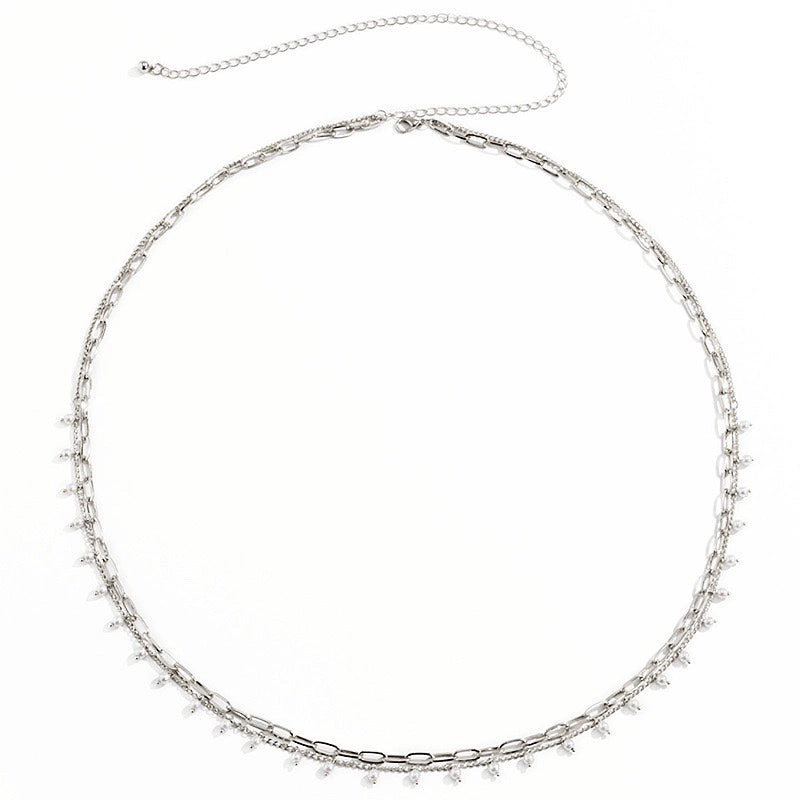 Popbonnie Summer Sexy Rhinestone Waist Chain Accessories Y2g