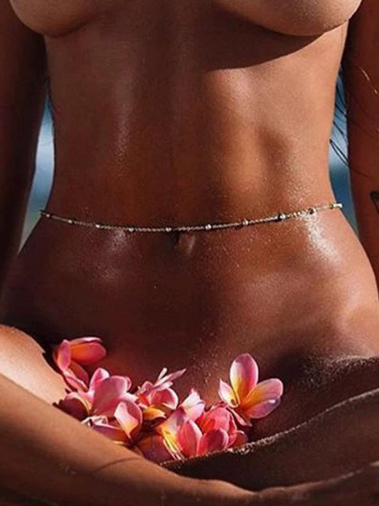 European and American Jewelry Fashion Sexy Beach Dancing Waist Chain