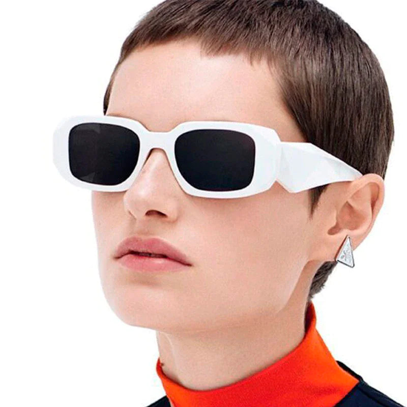 Rectangular Retro Sunglasses