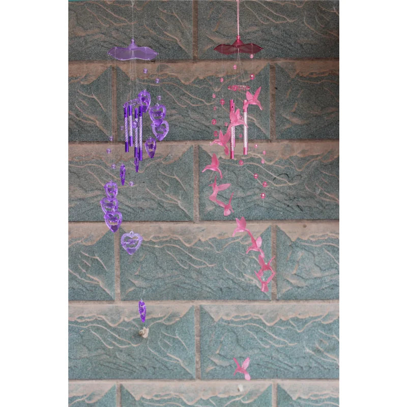 Wind Chimes Creative Acrylic Wind Chimes Boutique Variety Home Room Hanging Decoration Crafts Accessories