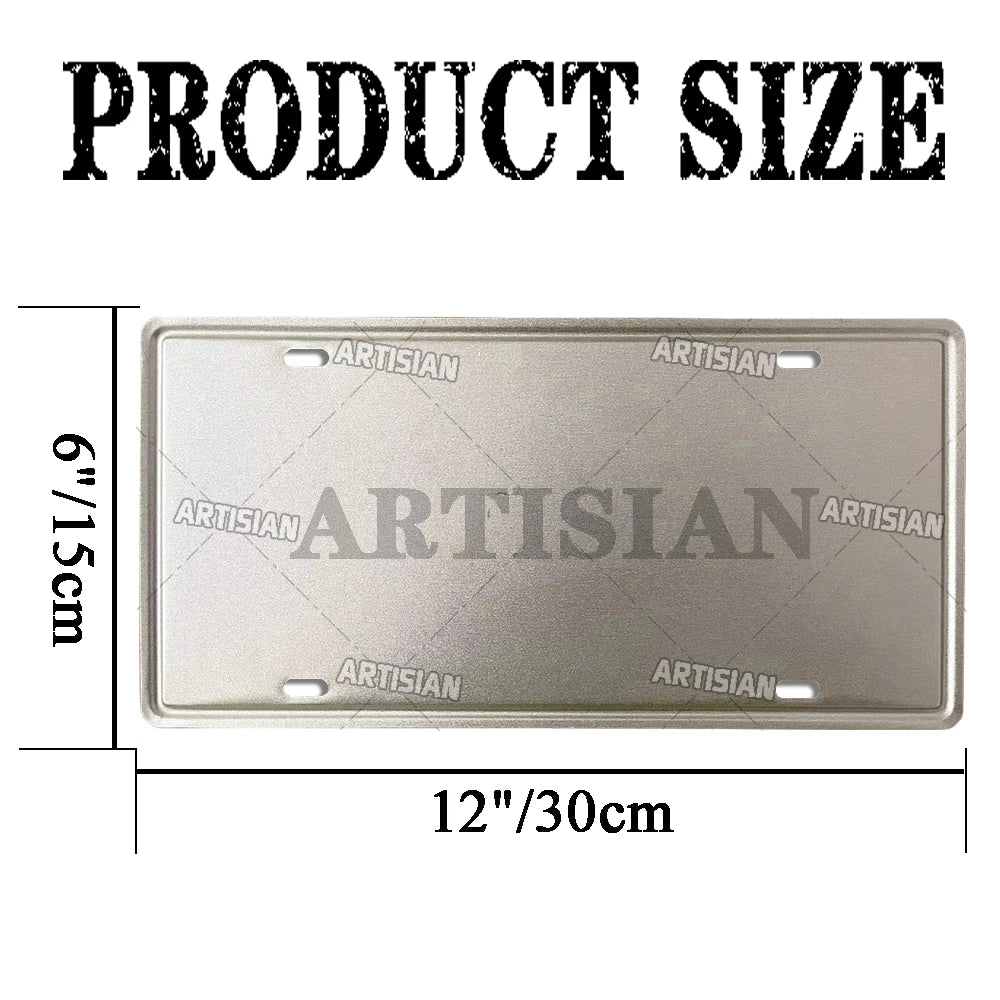 Artisian Greece License Plate LandmarkTin Sign City State Metal Plaque Wall Decor Garage Bar Pub Club Hotel Cafe Kitchen Home