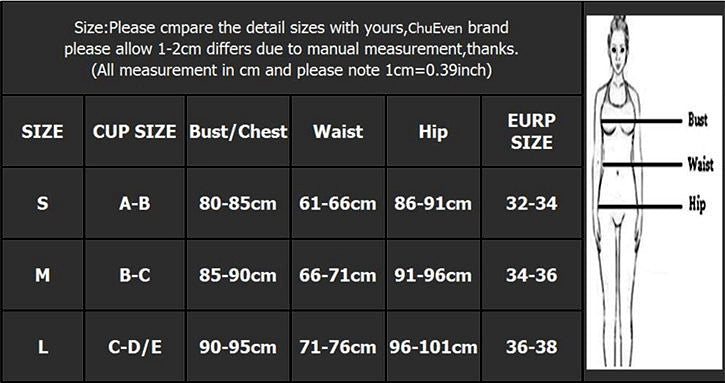 New Fashion New Arrival Bikini with Chest Pad Push up Pure Color Chain Waist Women's Beach Sexy One-Piece Bikini