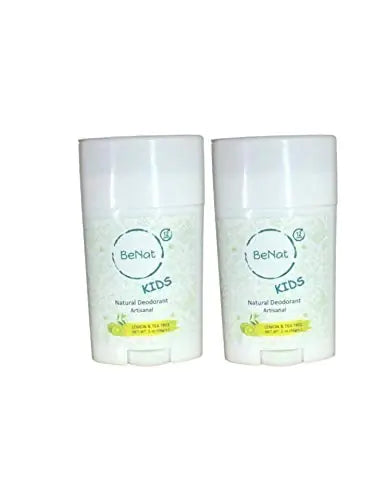 2-Pack all-Natural Deodorants for Kids & Teens