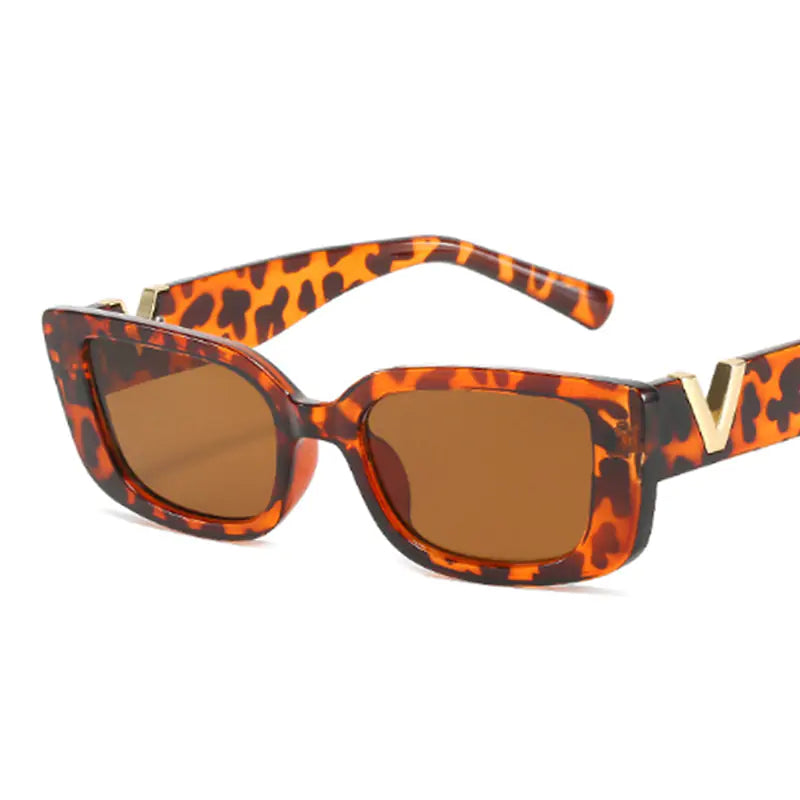 Rectangle Retro Sunglasses